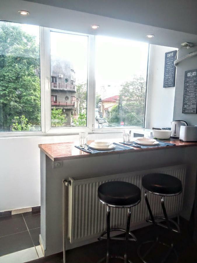 Central Bright Modern Studio Bükreş Dış mekan fotoğraf